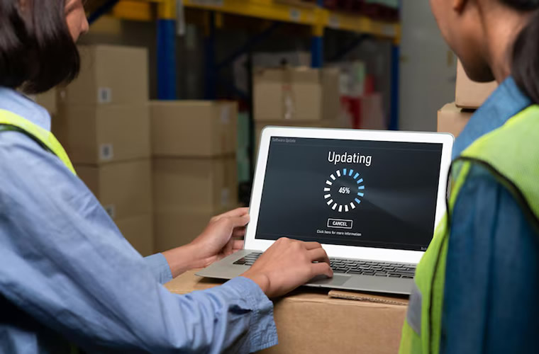 Warehouse Team Updating System